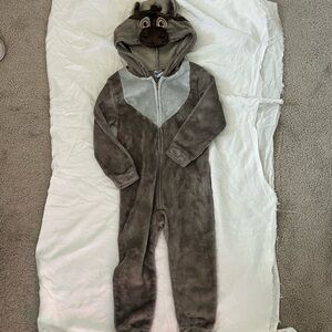 DisneyFrozen Sven Hooded onesie pjs